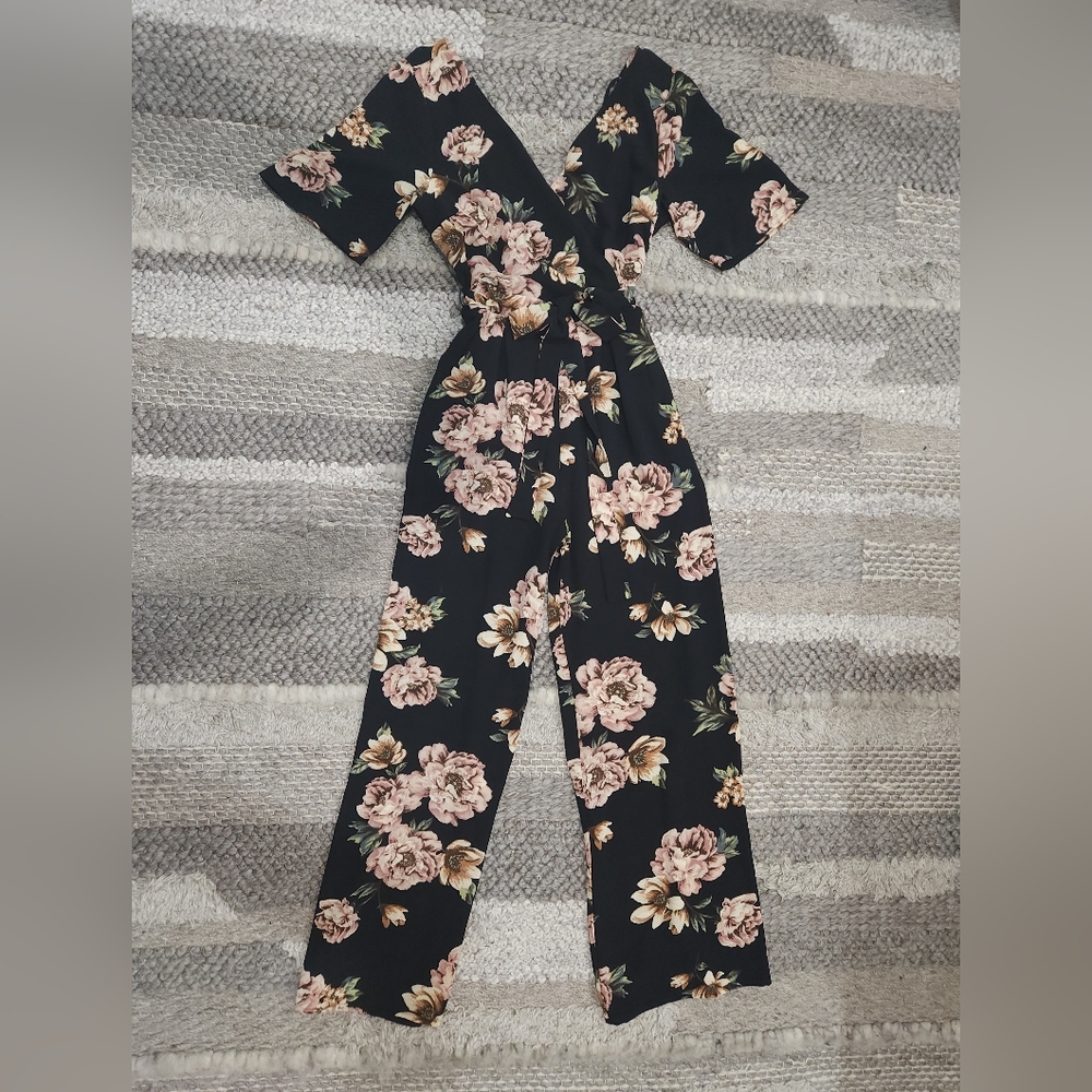 Women's Floral Jumpsuit